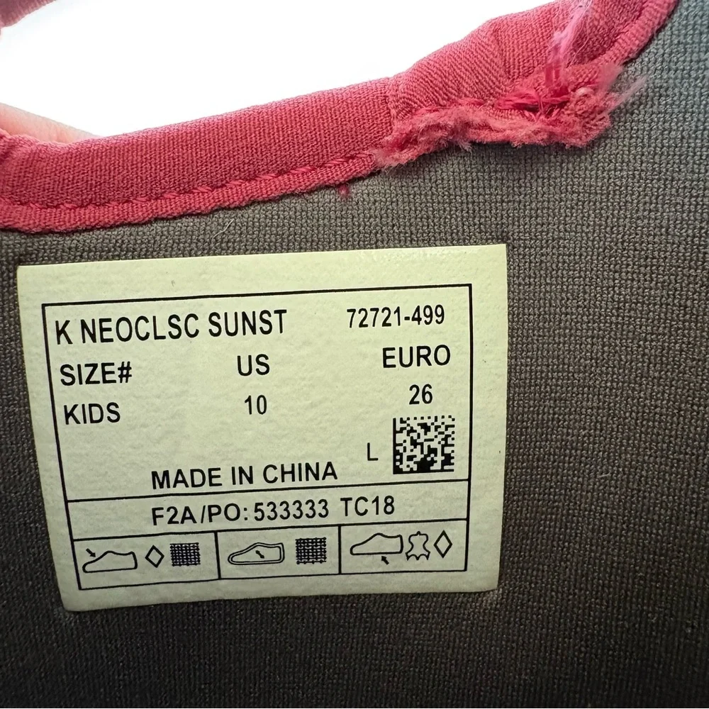 BOGS Kids Child Neo-Classic Rain Snow Boots‎ Pink -35F Size 10 Waterproof Warm